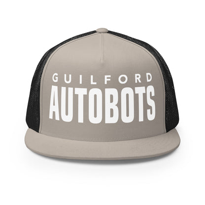 Performance | 5 Panel Trucker Cap | Guilford Autobots | Modern Script Logo