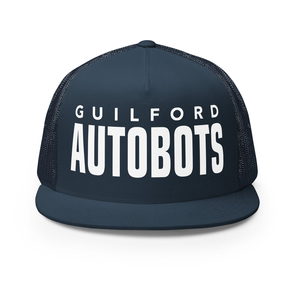 Performance | 5 Panel Trucker Cap | Guilford Autobots | Modern Script Logo