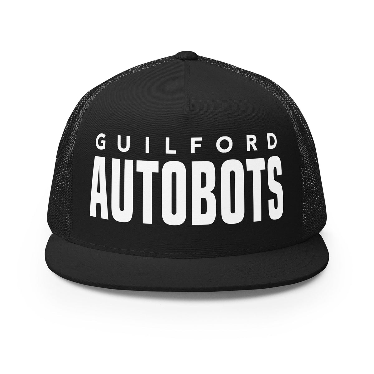 Performance | 5 Panel Trucker Cap | Guilford Autobots | Modern Script Logo