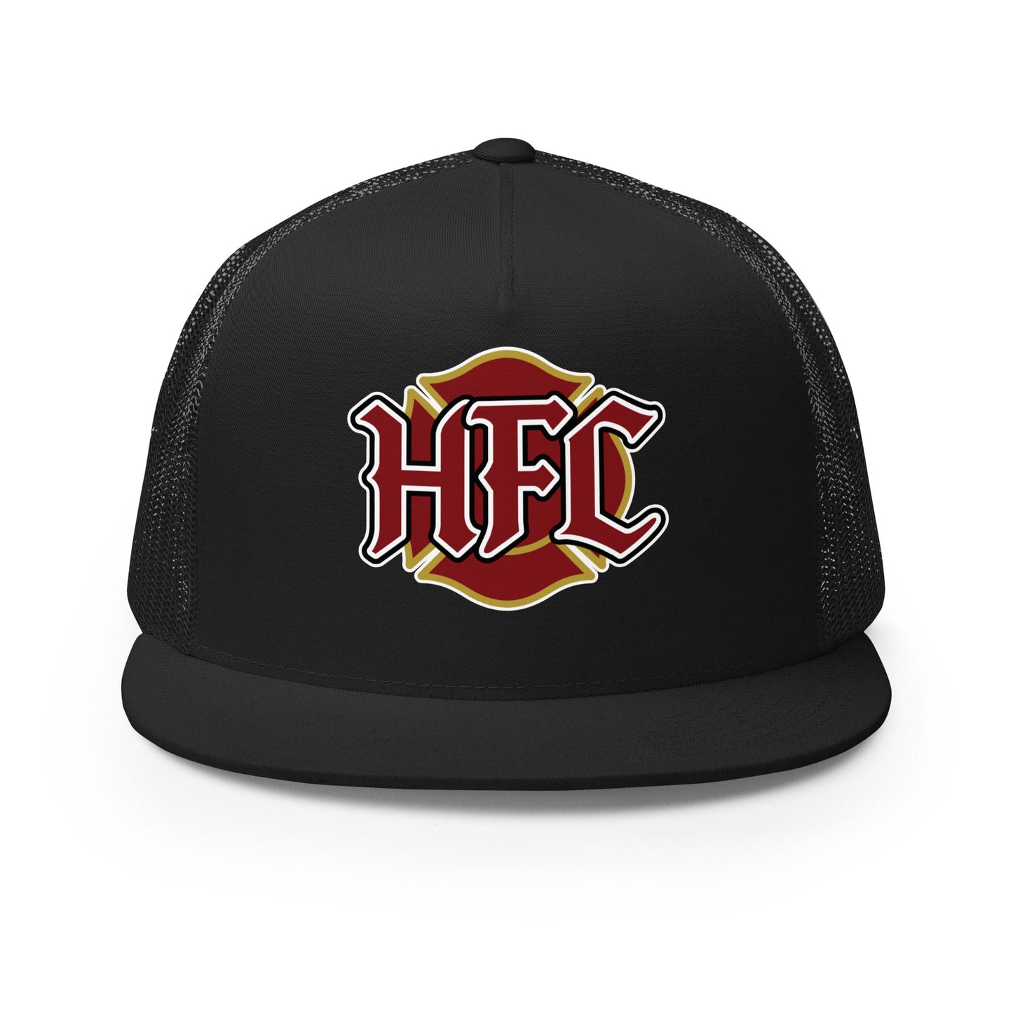 Performance | 5 Panel Trucker Cap | Hackworth Fire Collection | HFC Logo