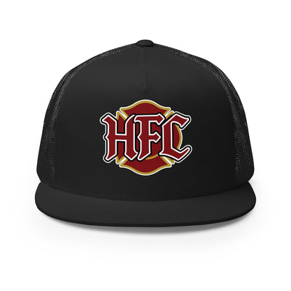 Performance | 5 Panel Trucker Cap | Hackworth Fire Collection | HFC Logo