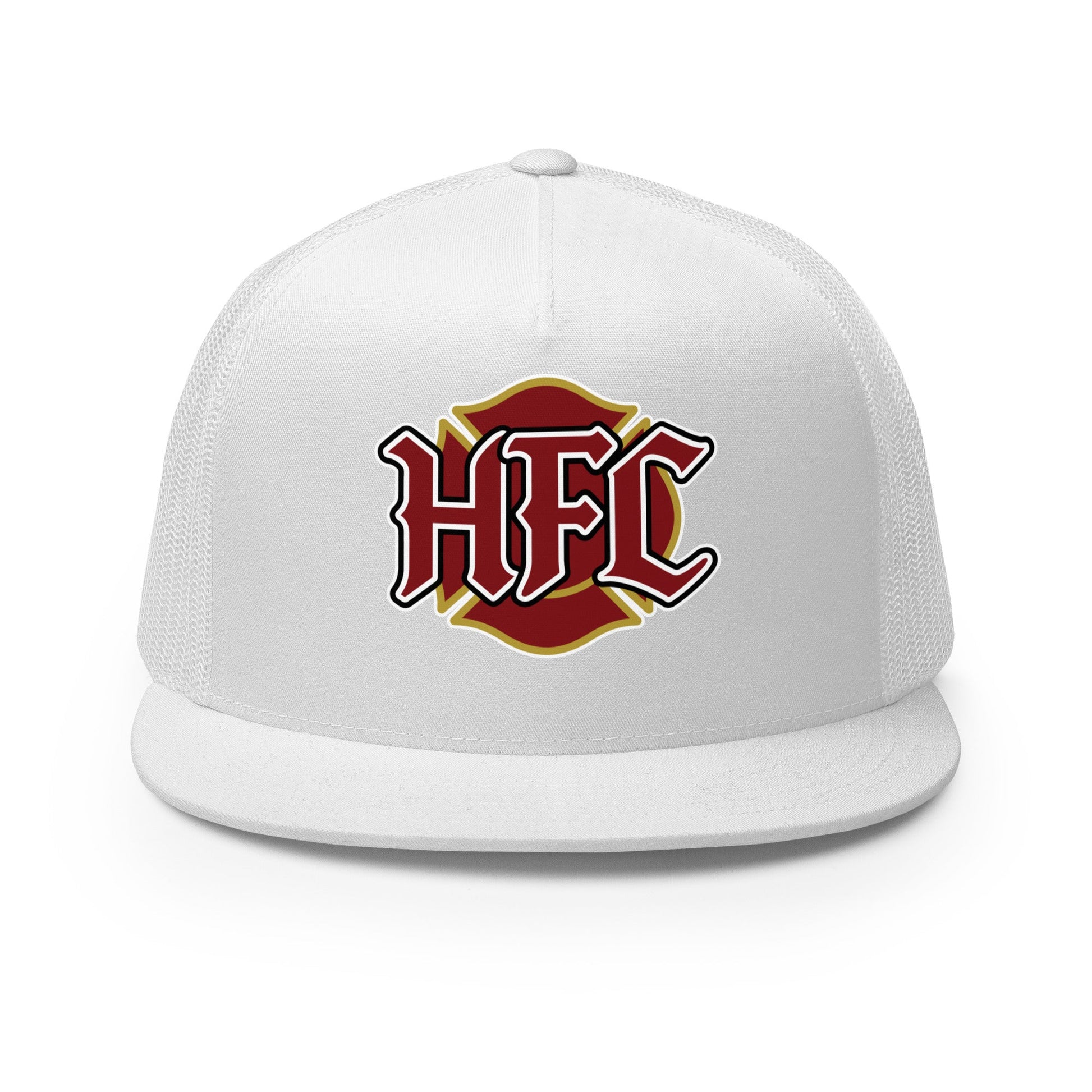Performance | 5 Panel Trucker Cap | Hackworth Fire Collection | HFC Logo