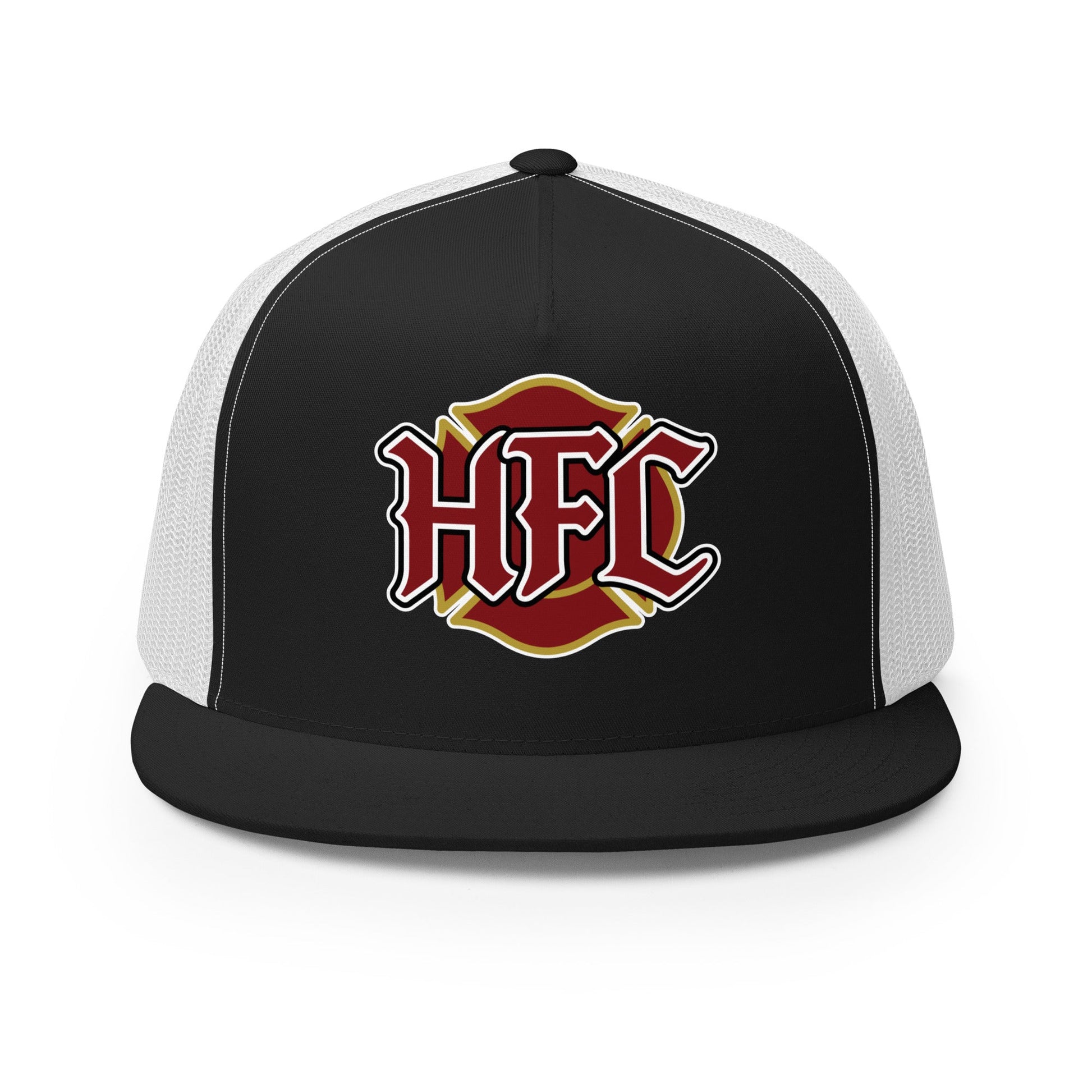 Performance | 5 Panel Trucker Cap | Hackworth Fire Collection | HFC Logo