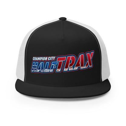 Performance | 5 Panel Trucker Cap | Half Trax Baseball | Alt Logo