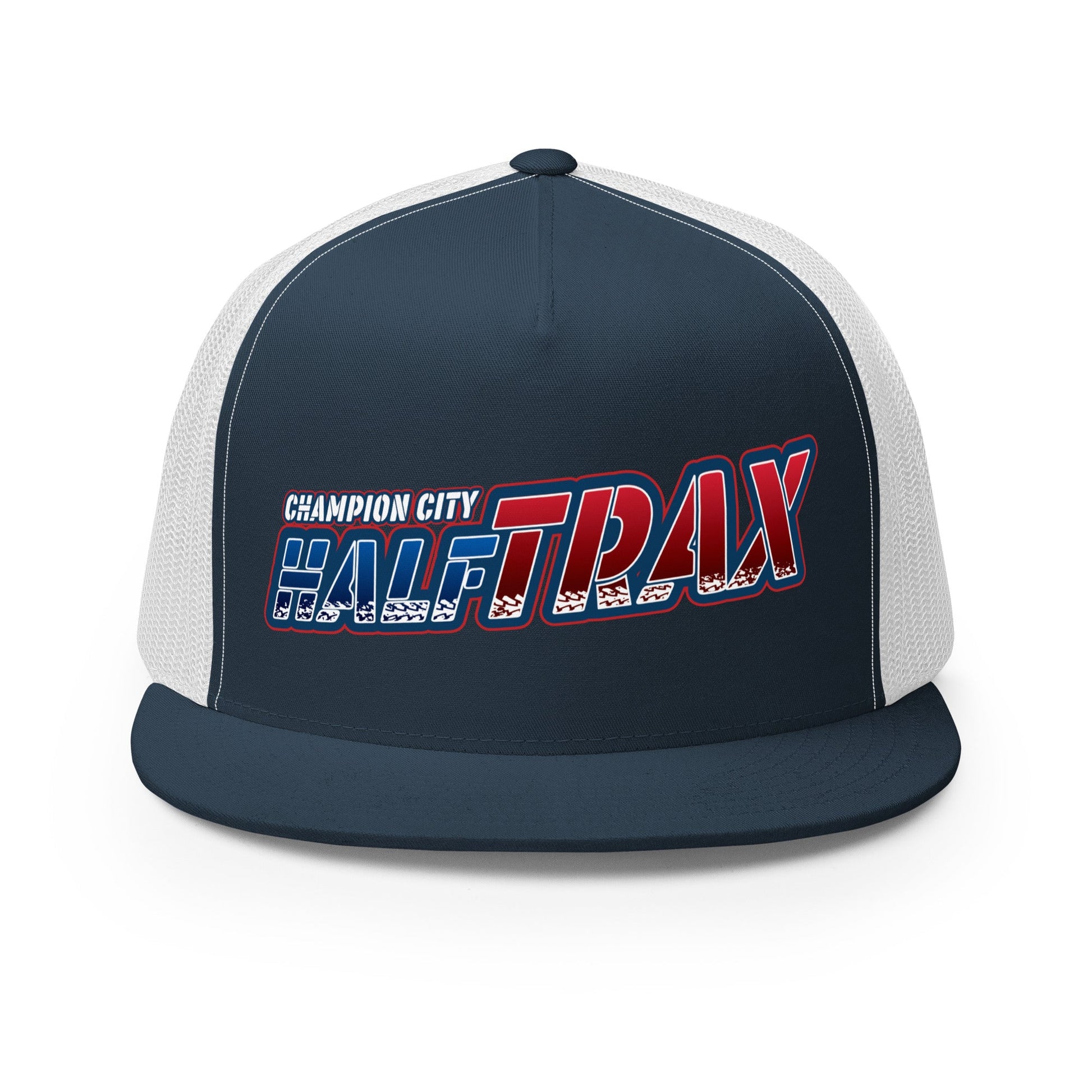 Performance | 5 Panel Trucker Cap | Half Trax Baseball | Alt Logo