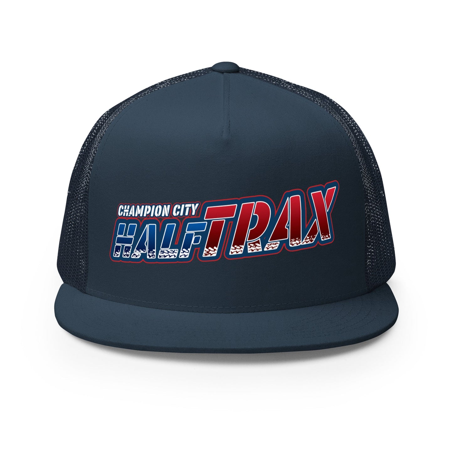 Performance | 5 Panel Trucker Cap | Half Trax Baseball | Alt Logo