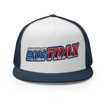 Performance | 5 Panel Trucker Cap | Half Trax Baseball | Alt Logo