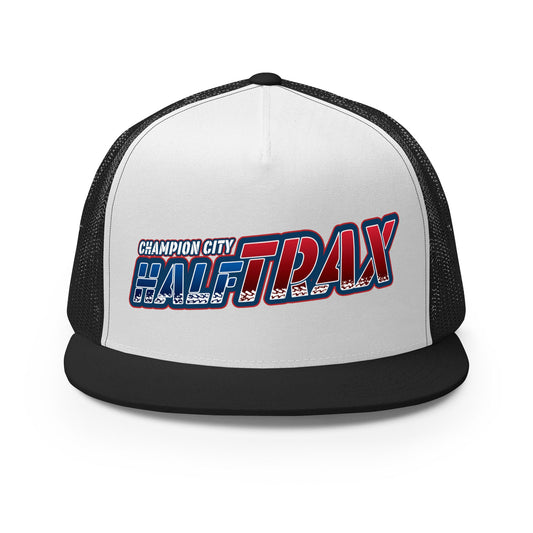 Performance | 5 Panel Trucker Cap | Half Trax Baseball | Alt Logo