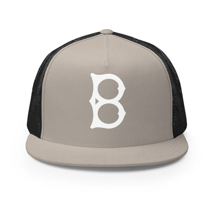 Performance | 5 Panel Trucker Cap | Hamilton Bulldogs | B-Mark Logo