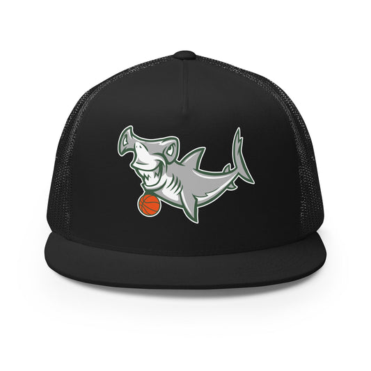 Performance | 5 Panel Trucker Cap | Hammerheads Basketball | Alt Logo