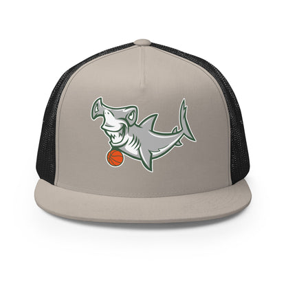 Performance | 5 Panel Trucker Cap | Hammerheads Basketball | Alt Logo