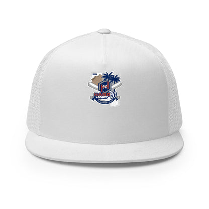Performance | 5 Panel Trucker Cap | Hard 90 Legacy | Badge Logo
