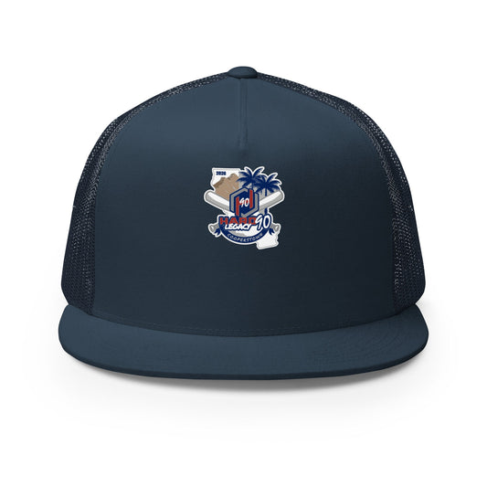 Performance | 5 Panel Trucker Cap | Hard 90 Legacy | Badge Logo