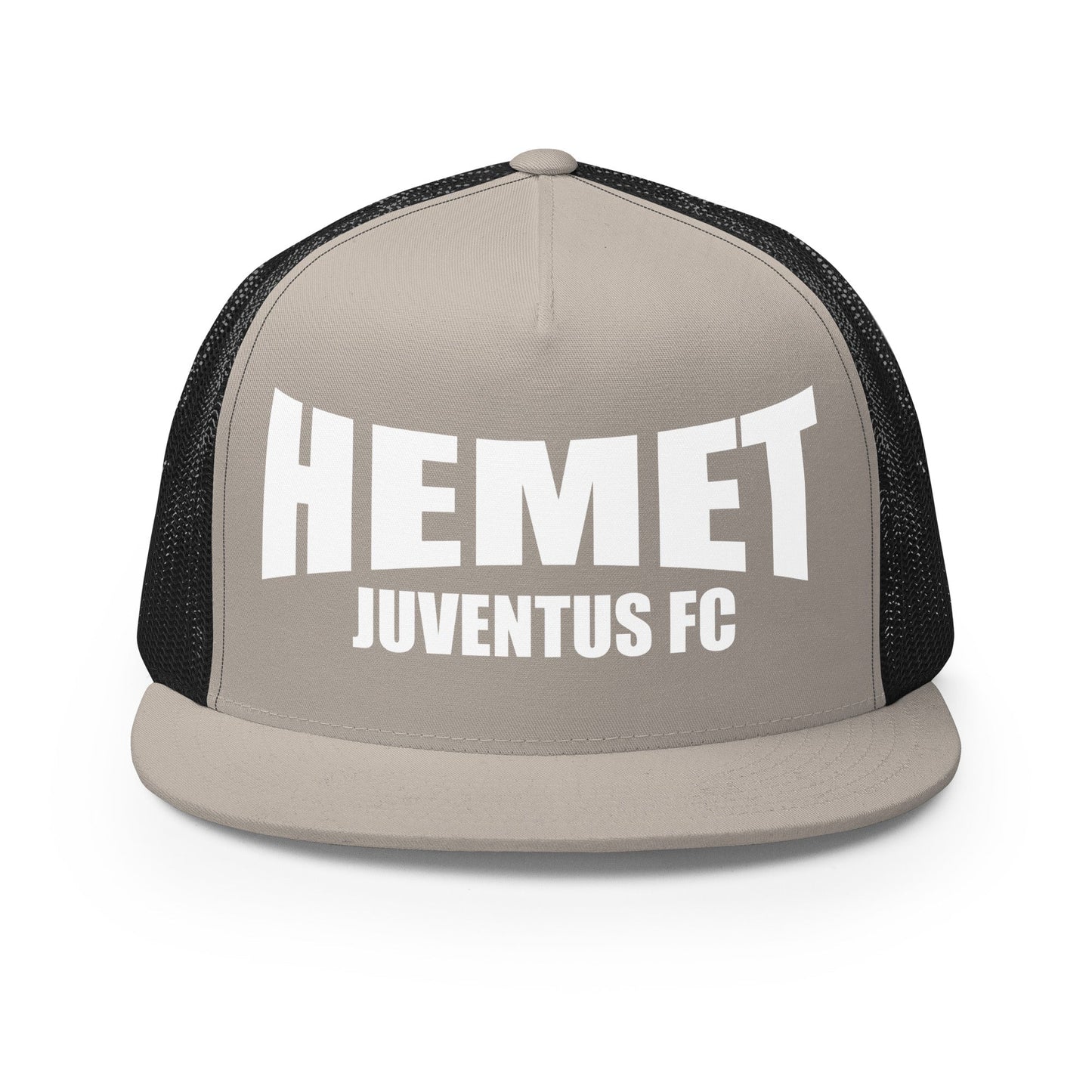 Performance | 5 Panel Trucker Cap | Hemet Juventus | Crest Logo