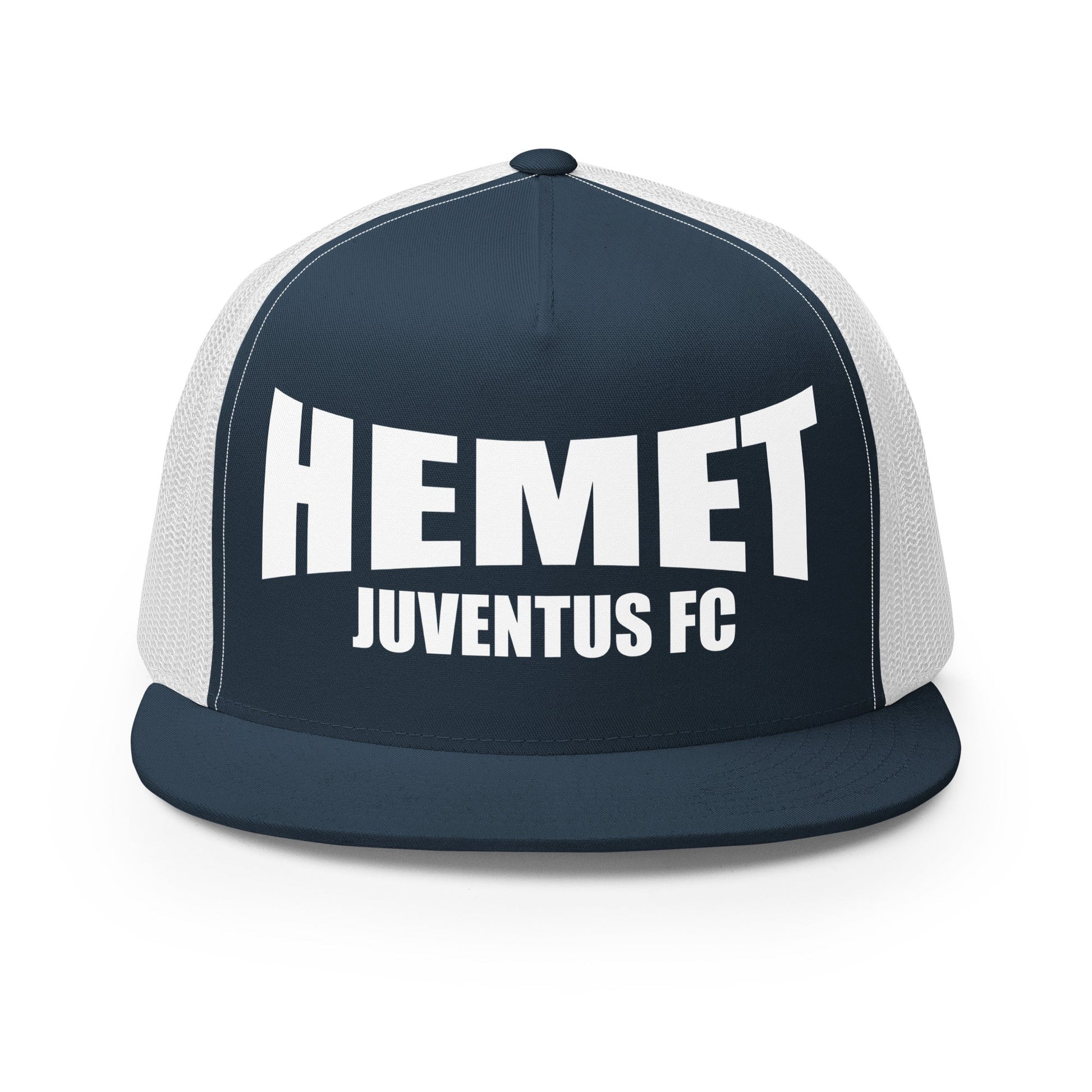 Performance | 5 Panel Trucker Cap | Hemet Juventus | Crest Logo