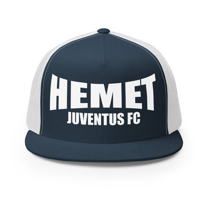 Performance | 5 Panel Trucker Cap | Hemet Juventus | Crest Logo