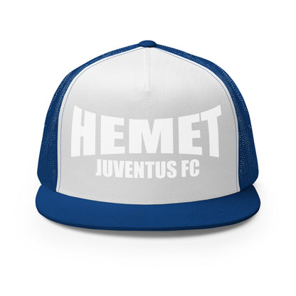 Performance | 5 Panel Trucker Cap | Hemet Juventus | Crest Logo