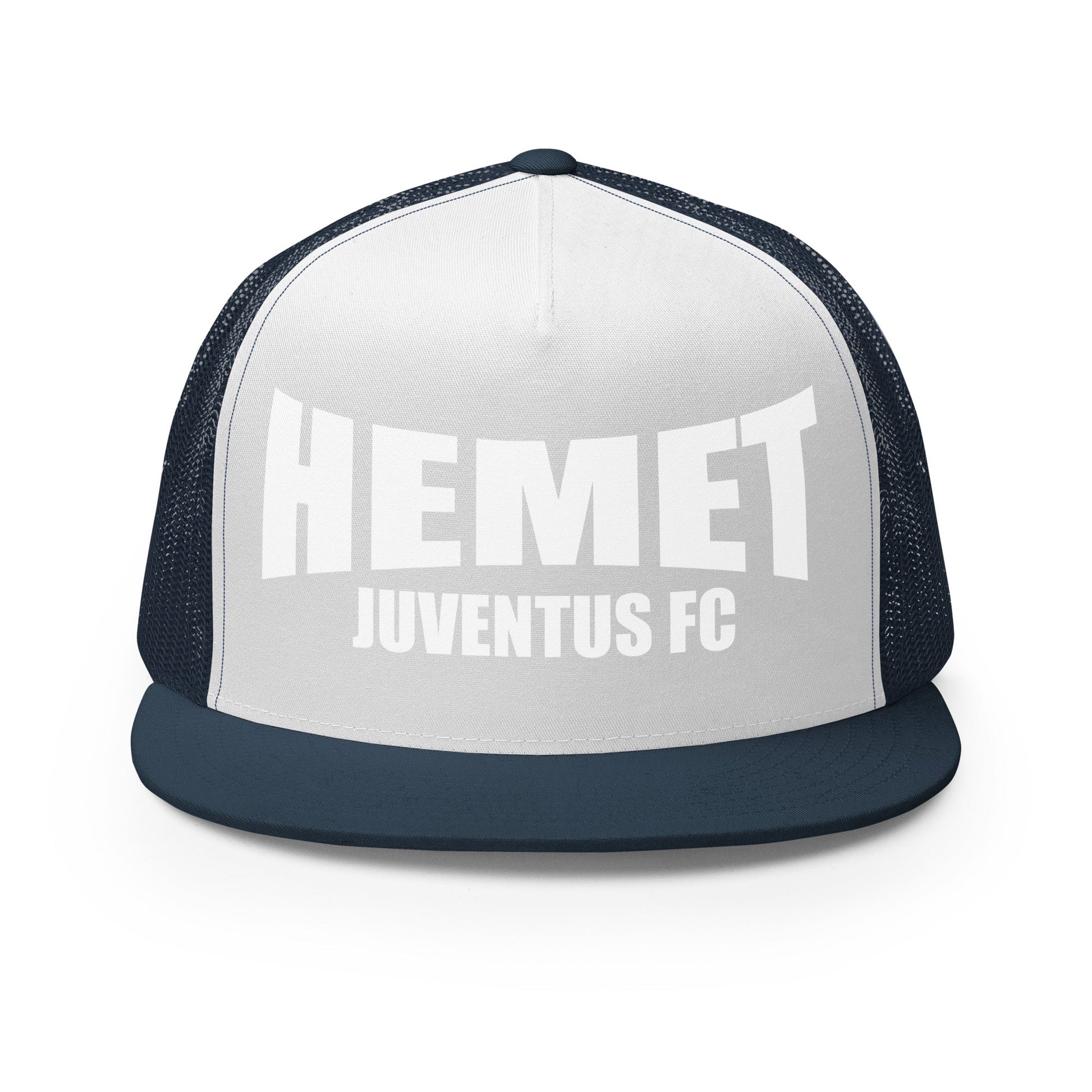 Performance | 5 Panel Trucker Cap | Hemet Juventus | Crest Logo