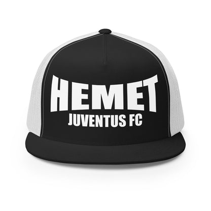 Performance | 5 Panel Trucker Cap | Hemet Juventus | Crest Logo