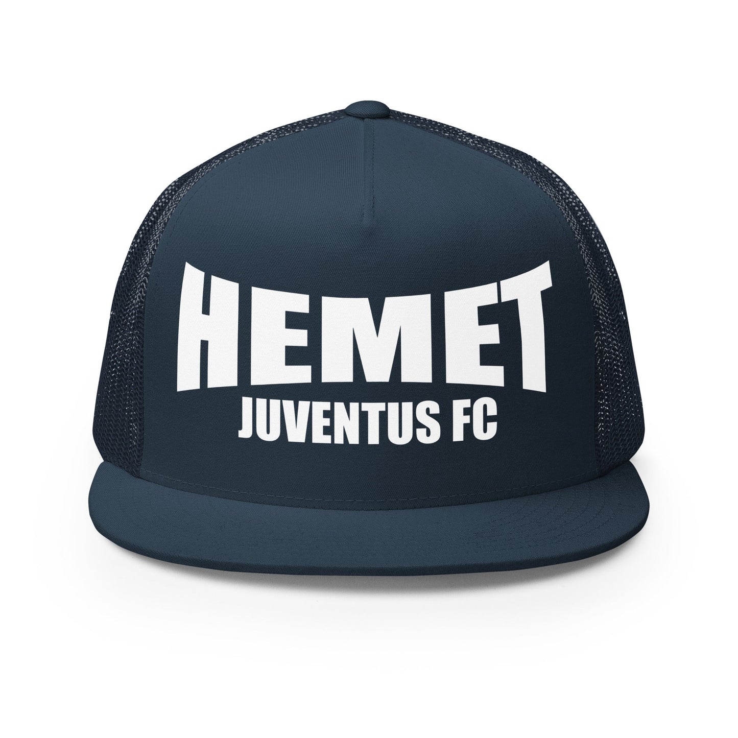Performance | 5 Panel Trucker Cap | Hemet Juventus | Crest Logo