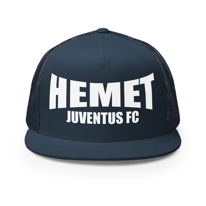 Performance | 5 Panel Trucker Cap | Hemet Juventus | Crest Logo