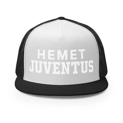 Performance | 5 Panel Trucker Cap | Hemet Juventus | Modern Script Logo