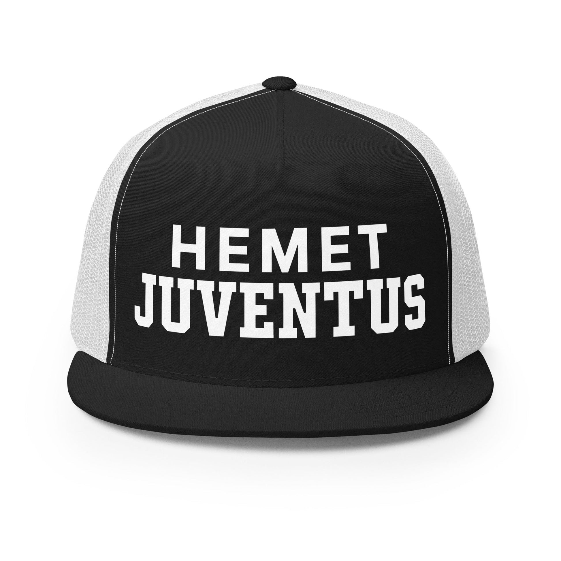 Performance | 5 Panel Trucker Cap | Hemet Juventus | Modern Script Logo
