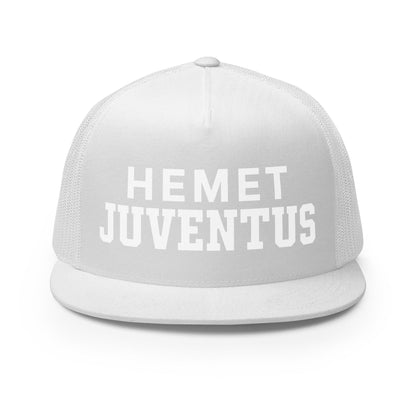 Performance | 5 Panel Trucker Cap | Hemet Juventus | Modern Script Logo