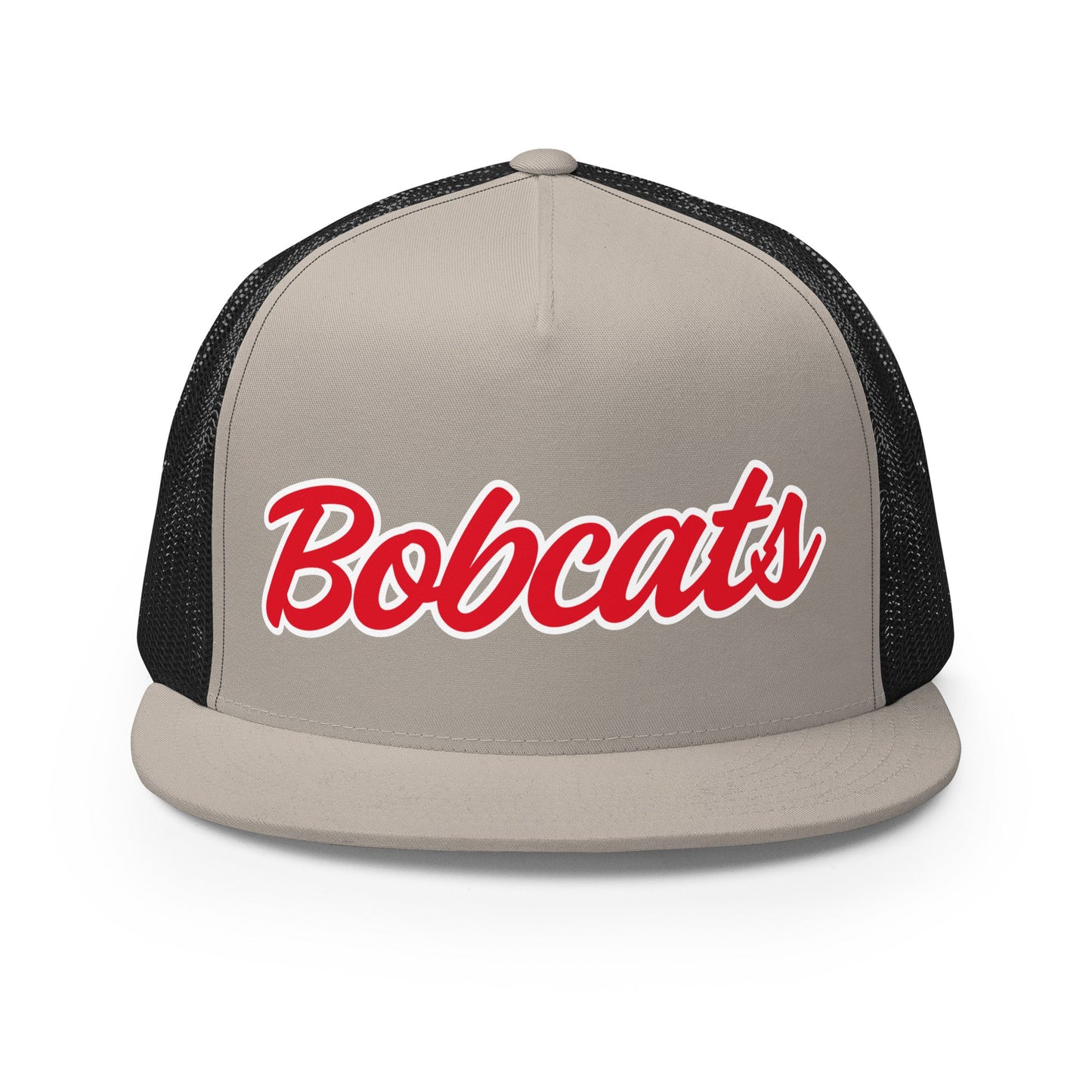 Performance | 5 Panel Trucker Cap | Hemingford Bobcats | Script Logo