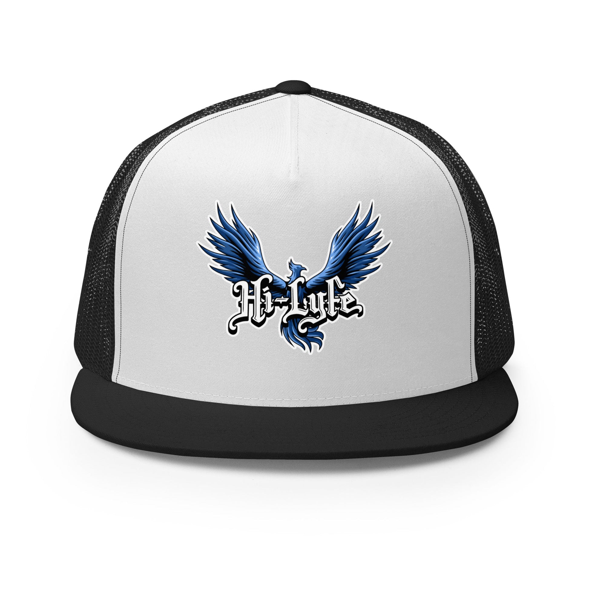 Performance | 5 Panel Trucker Cap | Hi - Lyfe Basketball | Wings Logo