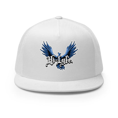 Performance | 5 Panel Trucker Cap | Hi - Lyfe Basketball | Wings Logo