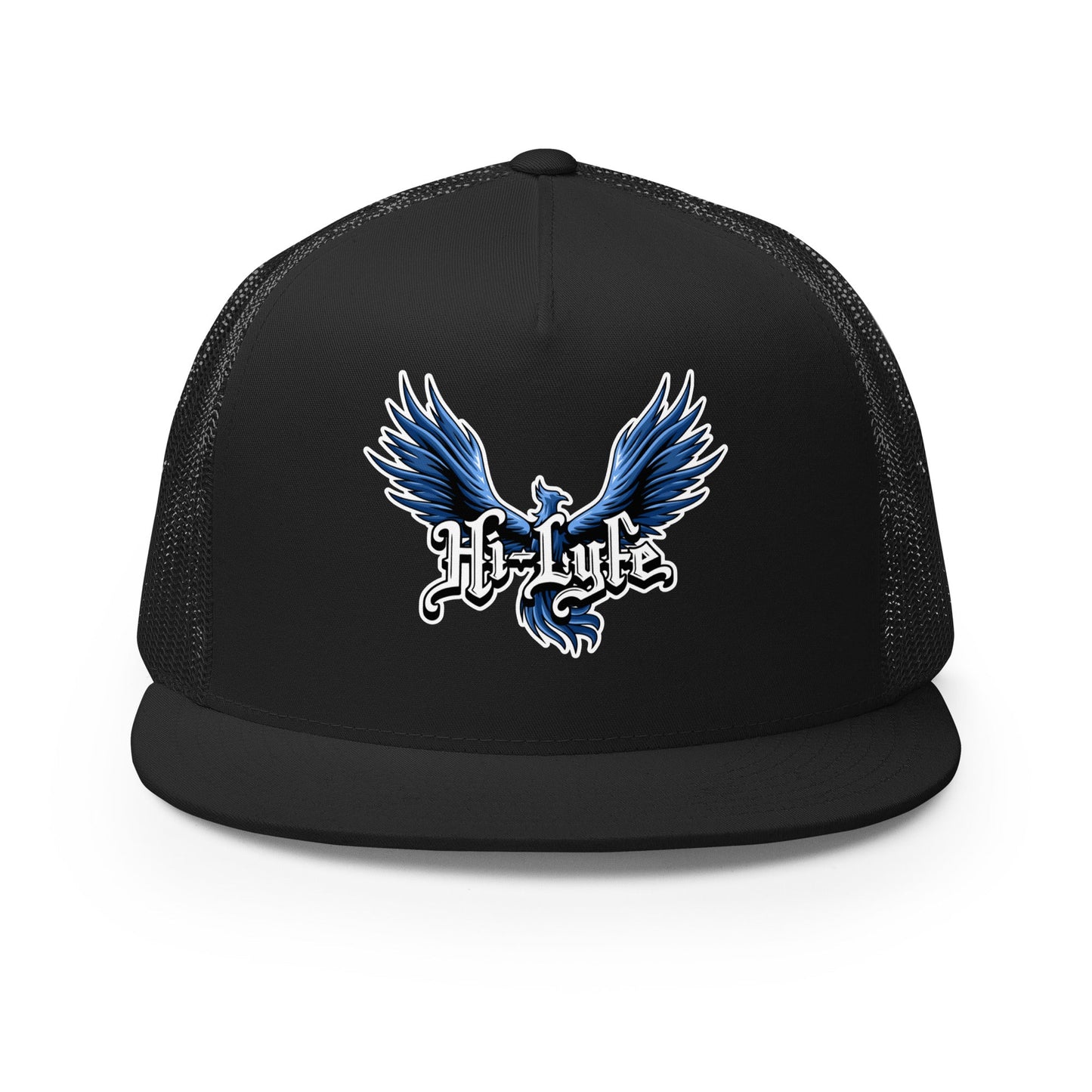 Performance | 5 Panel Trucker Cap | Hi - Lyfe Basketball | Wings Logo