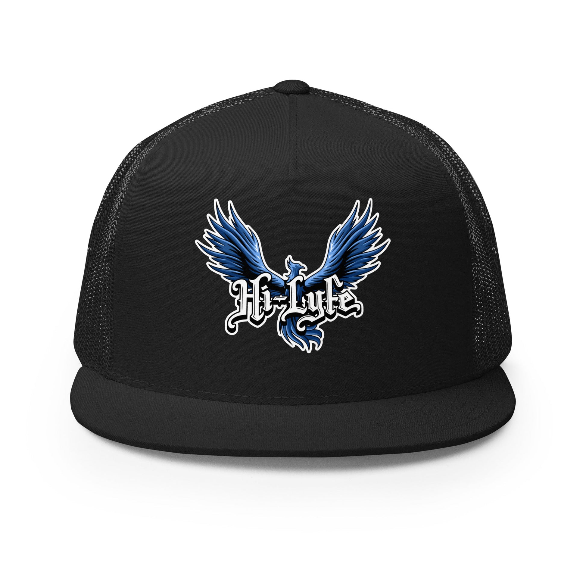 Performance | 5 Panel Trucker Cap | Hi - Lyfe Basketball | Wings Logo