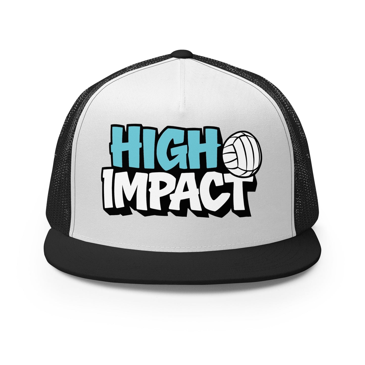 Performance | 5 Panel Trucker Cap | High Impact VBC | Modern Script Logo