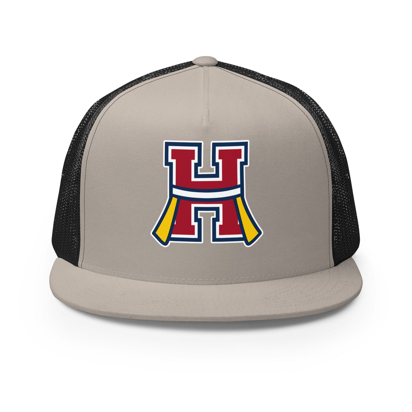 Performance | 5 Panel Trucker Cap | Hornell Flag Football | H Flags Logo
