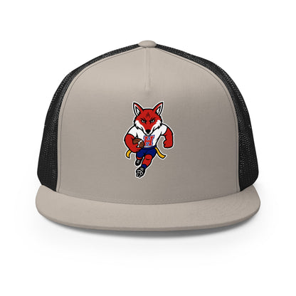 Performance | 5 Panel Trucker Cap | Hornell Flag Football | Mascot Logo
