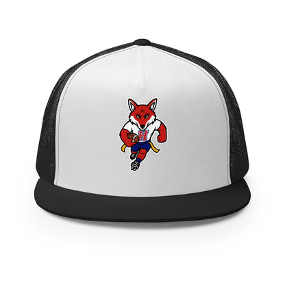 Performance | 5 Panel Trucker Cap | Hornell Flag Football | Mascot Logo