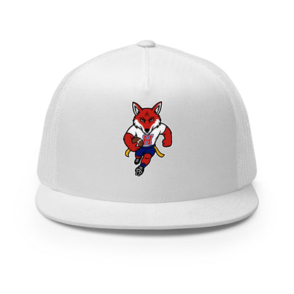 Performance | 5 Panel Trucker Cap | Hornell Flag Football | Mascot Logo