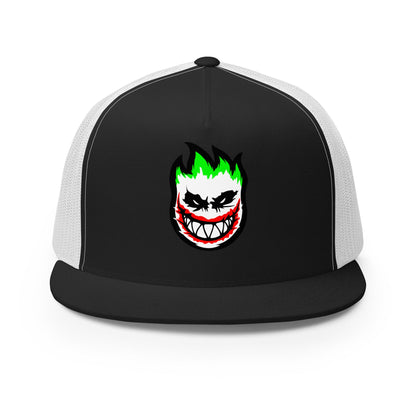 Performance | 5 Panel Trucker Cap | HOTBOYZ | Giggle Flame Logo