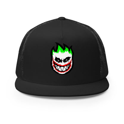 Performance | 5 Panel Trucker Cap | HOTBOYZ | Giggle Flame Logo