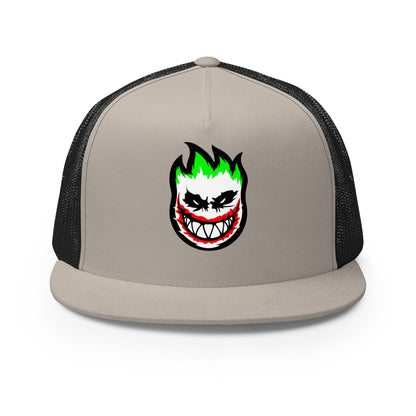 Performance | 5 Panel Trucker Cap | HOTBOYZ | Giggle Flame Logo