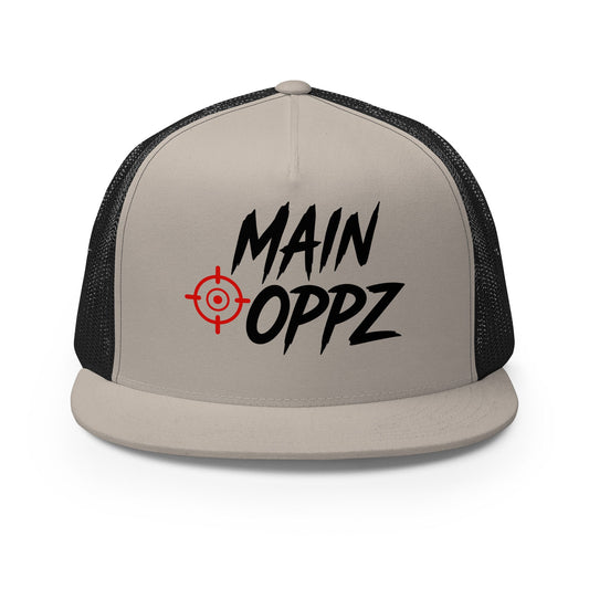 Performance | 5 Panel Trucker Cap | HOTBOYZ | Targeted Oppz Logo