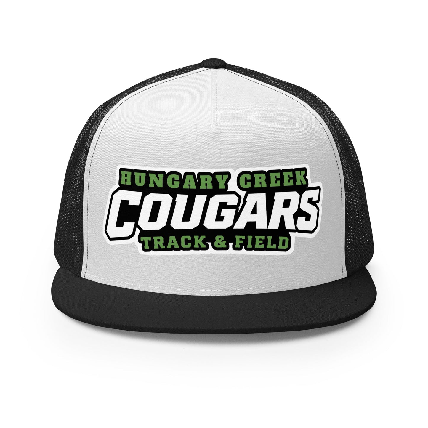 Performance | 5 Panel Trucker Cap | Hungary Creek Cougar | Shield Logo