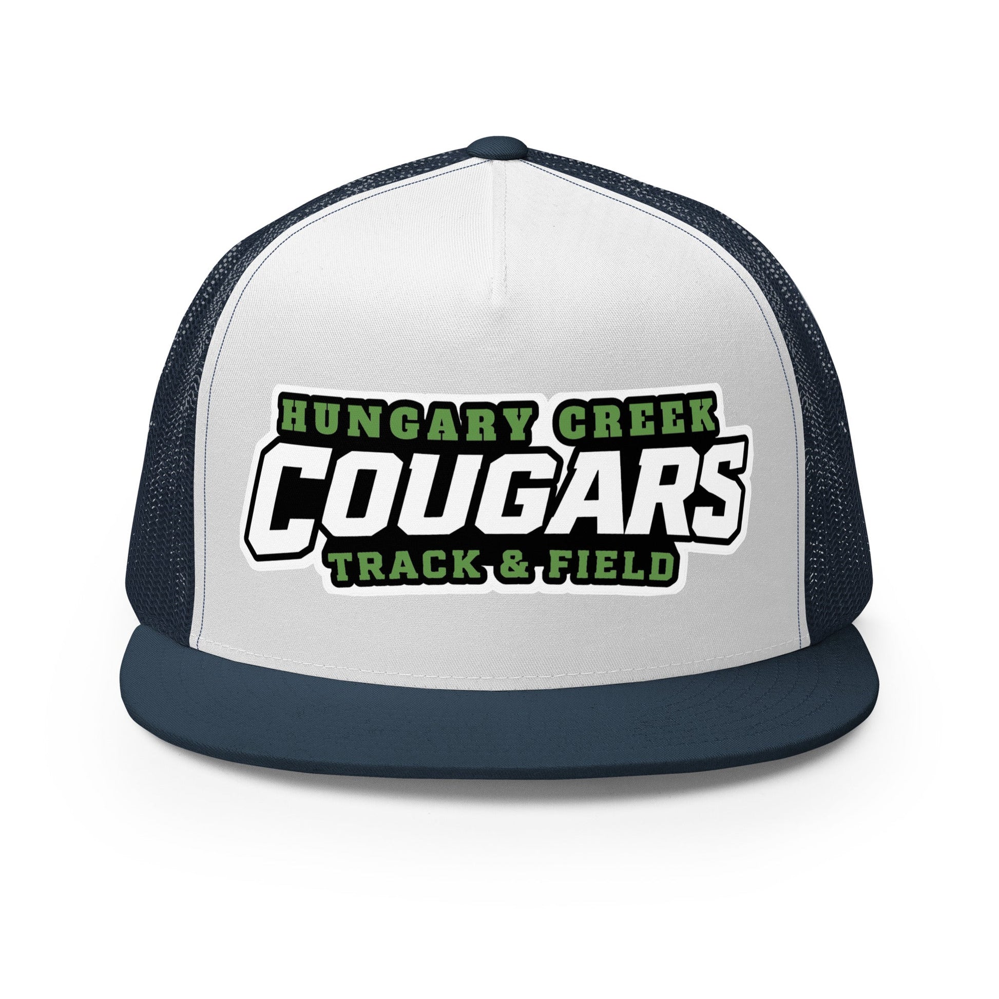 Performance | 5 Panel Trucker Cap | Hungary Creek Cougar | Shield Logo