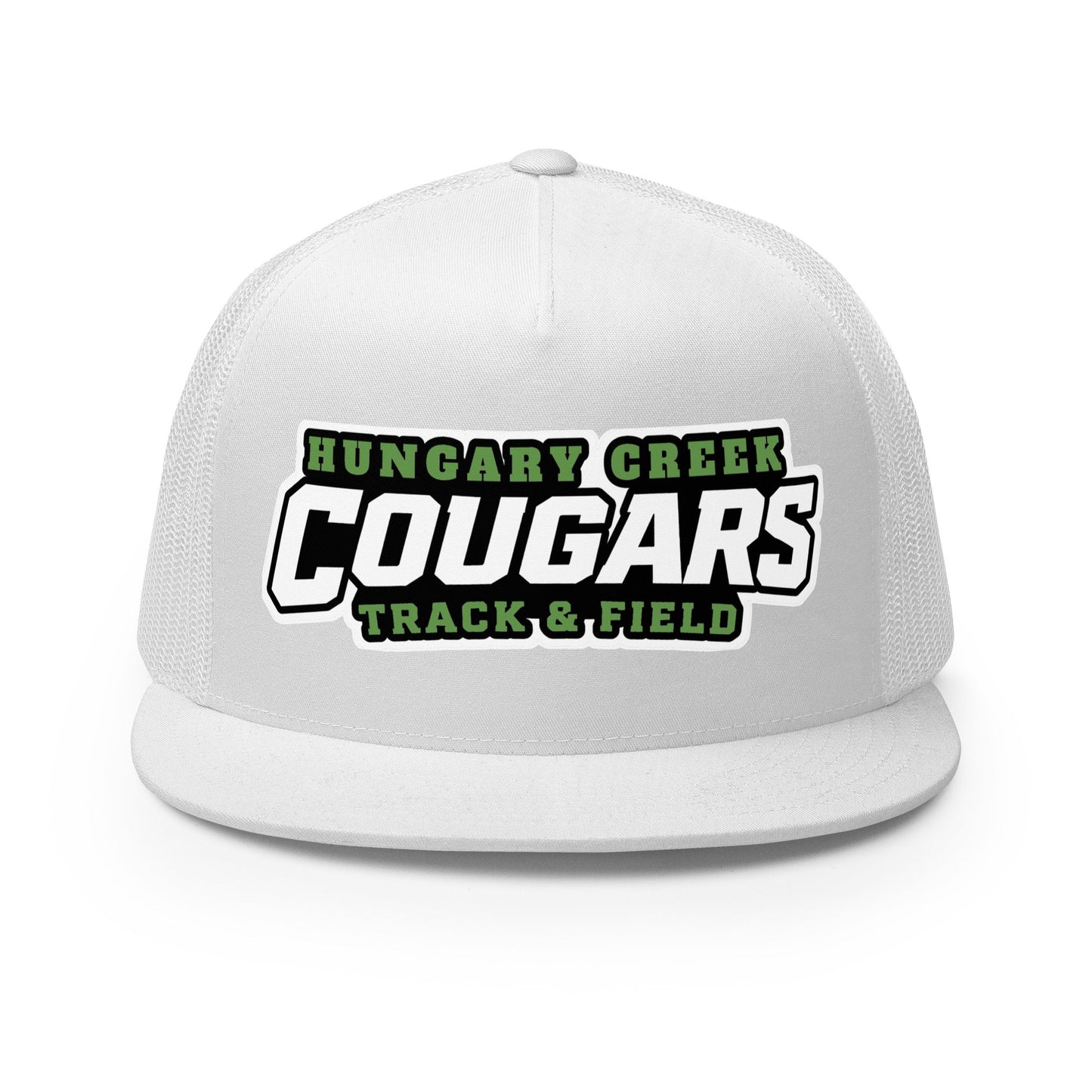 Performance | 5 Panel Trucker Cap | Hungary Creek Cougar | Shield Logo