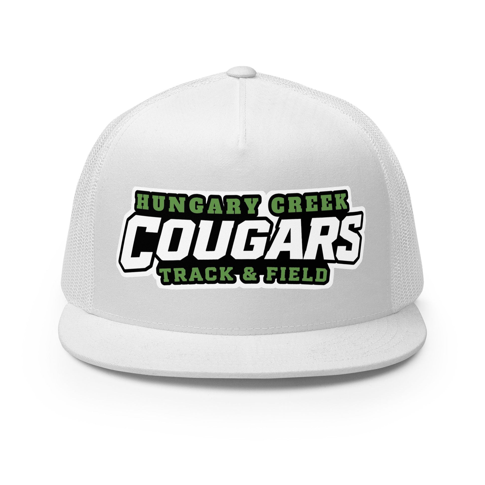 Performance | 5 Panel Trucker Cap | Hungary Creek Cougar | Shield Logo
