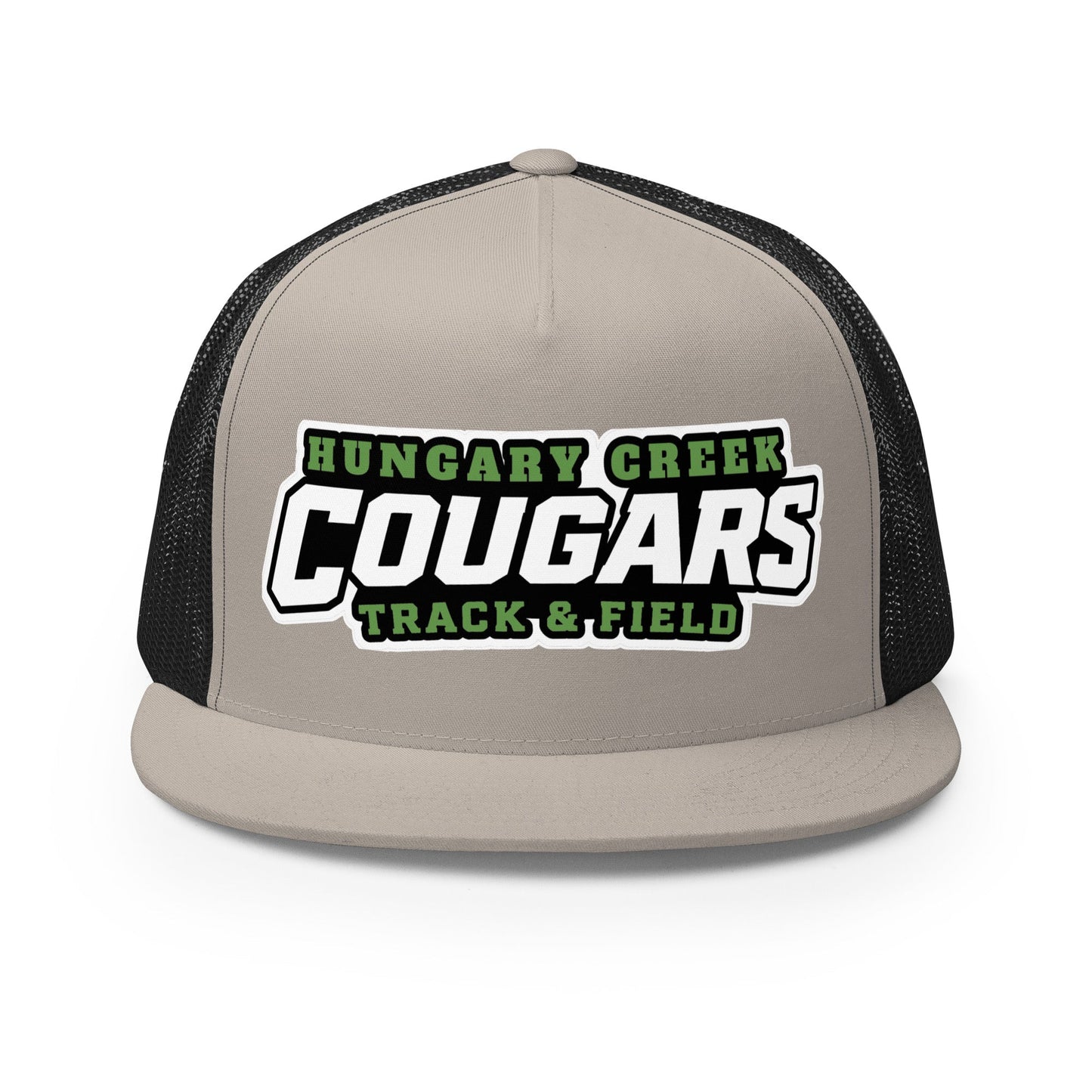 Performance | 5 Panel Trucker Cap | Hungary Creek Cougar | Shield Logo