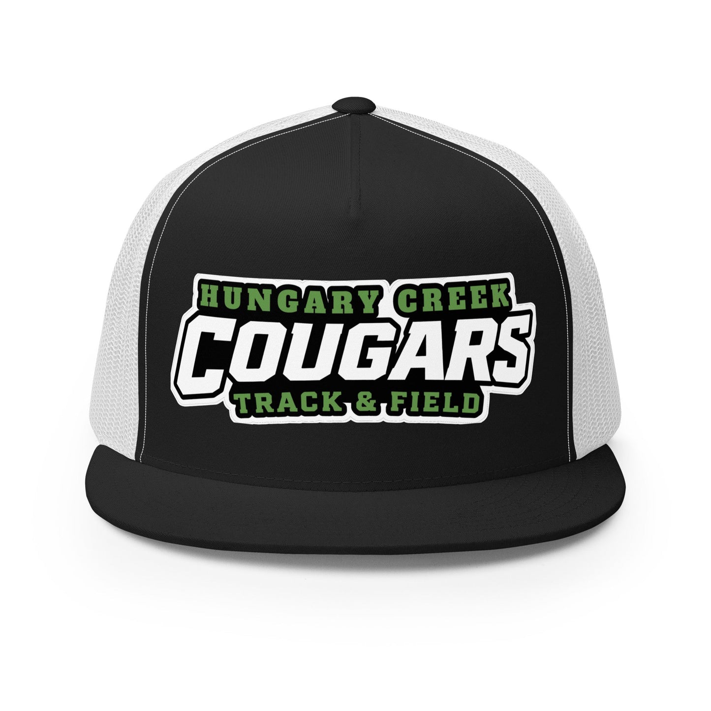 Performance | 5 Panel Trucker Cap | Hungary Creek Cougar | Shield Logo