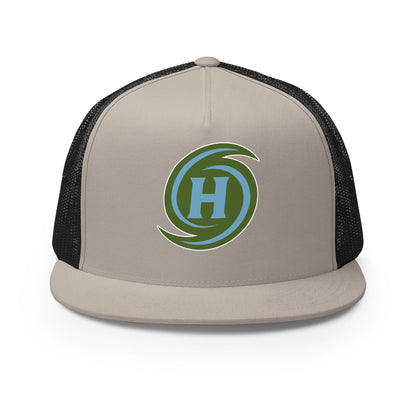 Performance | 5 Panel Trucker Cap | Hurricanes | H Logo