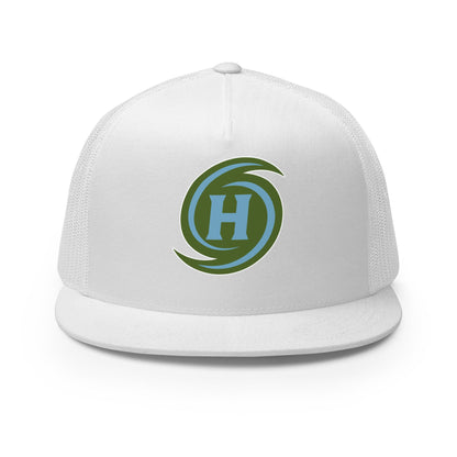 Performance | 5 Panel Trucker Cap | Hurricanes | H Logo